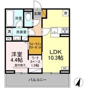 リシェスみのり台 A・B・C B棟の間取り画像