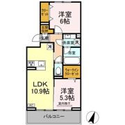 リシェスみのり台 A・B・C B棟の間取り画像