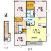 クローバーハウス Cの間取り画像
