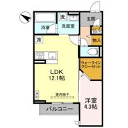 ARANCE御宝町の間取り画像