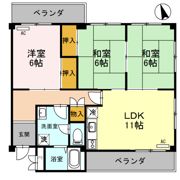 メゾン嵐山の間取り画像