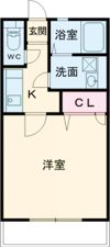 ハイツ秋桜Ⅱの間取り画像