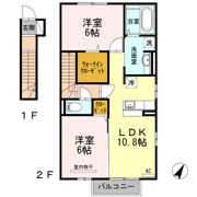 Casa Felice B棟の間取り画像