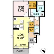イオメールかんだ B棟の間取り画像