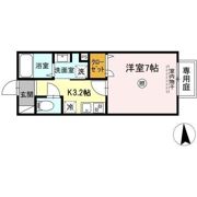 CARO（カロ）の間取り画像