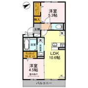 プラージュsakigakeの間取り画像