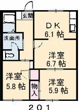 リベラUの間取り画像