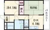 テラスハウスの間取り画像