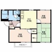 ハイツM＆M鴻之台の間取り画像