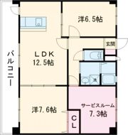 TTM・CALMの間取り画像