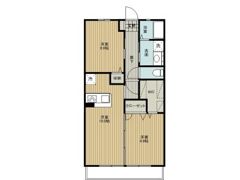 ローズタウンⅢの間取り画像