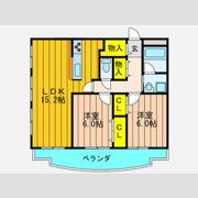 ベルメゾン7番館の間取り画像