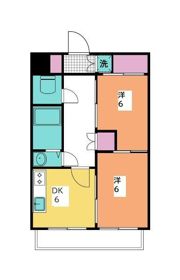 ユーロハイツ浜岡の間取り画像