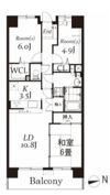 白井ロジュマンの間取り画像