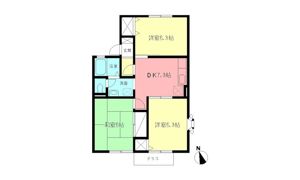 田園ハイツパートⅡの間取り画像