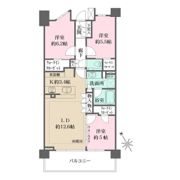 ザ・パークハウス鷺沼の間取り画像