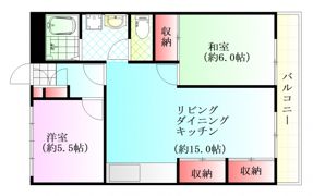 サンフラワー東雲の間取り画像