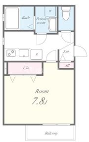 メゾン・ド・Fの間取り画像