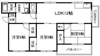 グランシード日の出の間取り画像