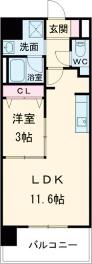 コンダクトレジデンス折尾の間取り画像