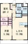 サンリバー三川の間取り画像