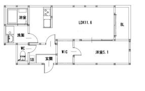 日の出パラシオの間取り画像