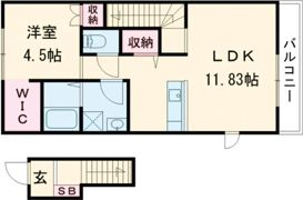 レジデンシャル坂町横浜中央の間取り画像