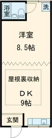 エステート走谷の間取り画像