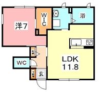 ラ・ファミーユの間取り画像