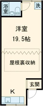 エステート走谷の間取り画像