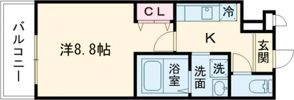 コウジィコート野崎の間取り画像