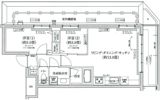 アイルグランデ中野ノースドゥーエの間取り画像