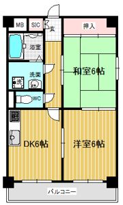 リアライズ羽坂通の間取り画像