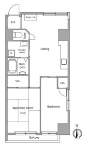 アネックス調布の間取り画像