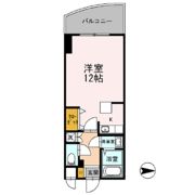 カスタリア新梅田の間取り画像