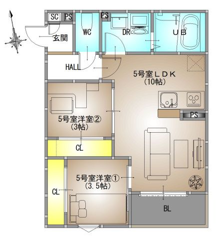 間取図