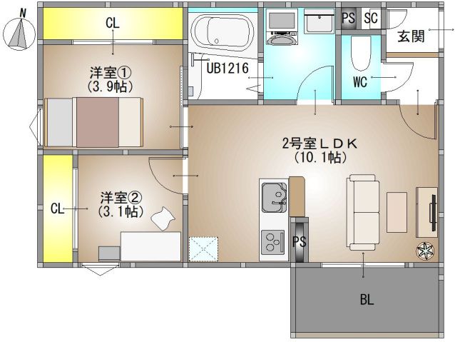 間取図
