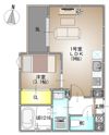 REGALEST 庭瀬Ⅰの間取り画像