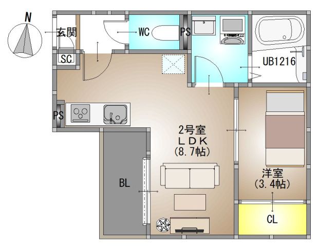 間取図