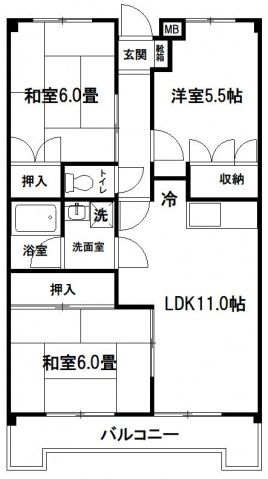 間取図