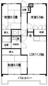 平和マンションの間取り画像