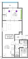GRADUS藤沢の間取り画像