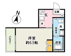 メゾン・ダルジャン西大宮の間取り画像