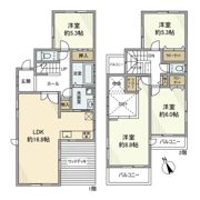 若草台戸建の間取り画像
