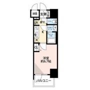 プレサンス新栄アーバンフロー 505号室の間取り画像