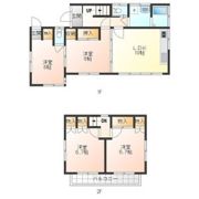 栗橋東貸家Vの間取り画像