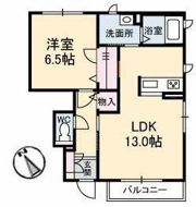 リメンブランス Ⅰ棟の間取り画像