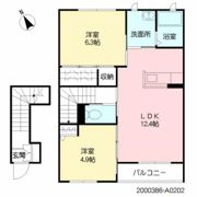 メゾン・ド・フレールの間取り画像