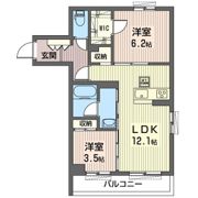 ベルスター本中山の間取り画像