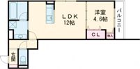 エステート南塚口の間取り画像